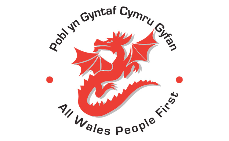 All wales people first Logo