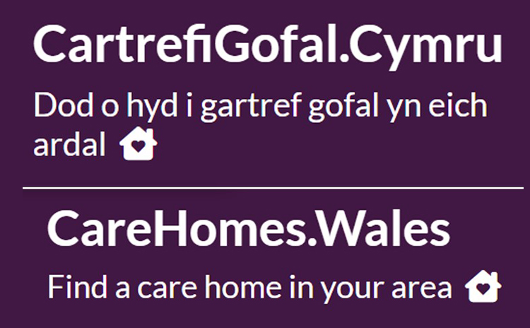Care Homes Wales Logo